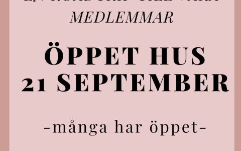 öppet hus norr om varberg